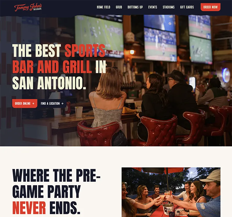 Tommy John's Tailgate