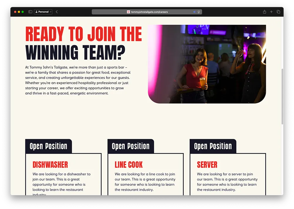 Complete Careers Experience